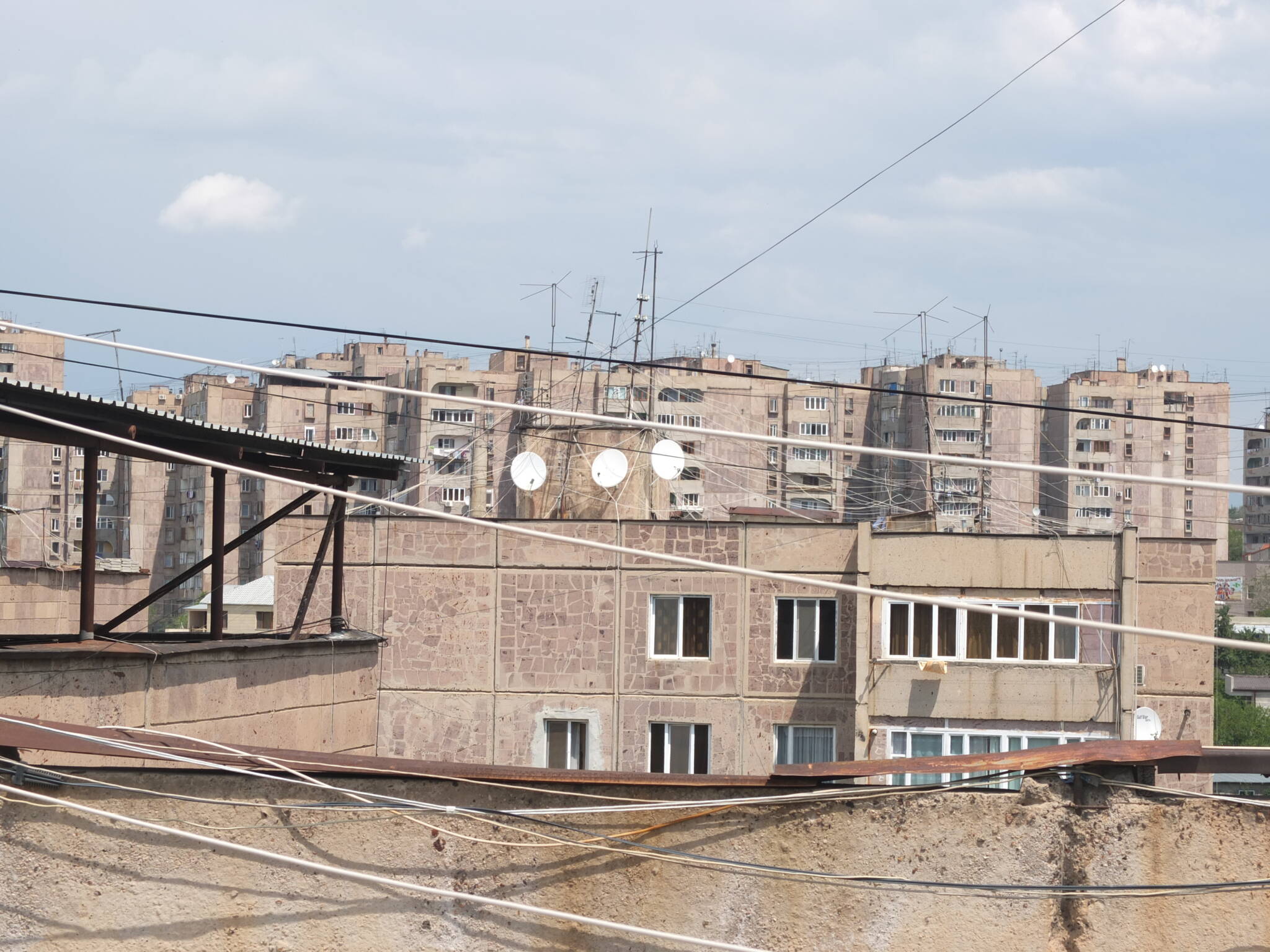 Buildings in Yerevan, Armenia